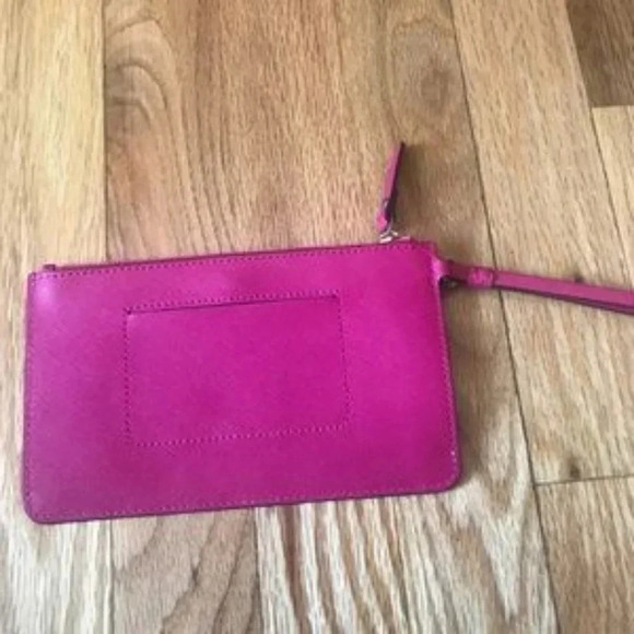 Kate Spade Pink Magenta Small 5x7 Wristlet - Picture 2 of 5